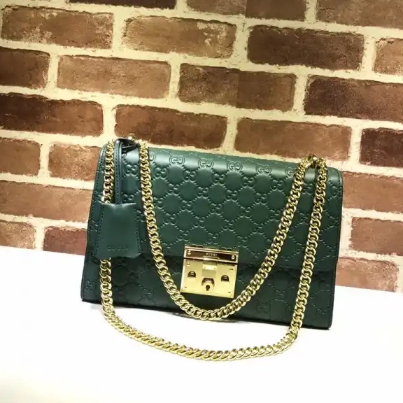 First bag ru PADLOCK GUCCI 0617